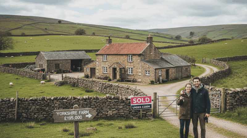 How to buy a farm in Yorkshire under £200k